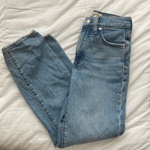 Madewell Perfect Vintage Straight Jean 23 PETITE